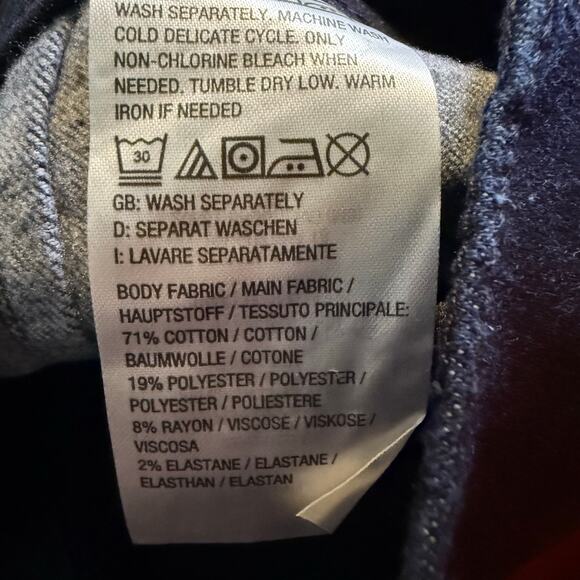 Denim & Co. Adaptive Cozy Touch Jeans, Dark Wash, Size 8, NWT - Picture 6 of 6